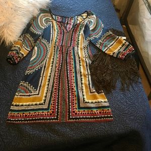 Boho GLAM dress / Medium/like new